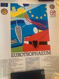 Lotto poster vintage Alfa Romeo