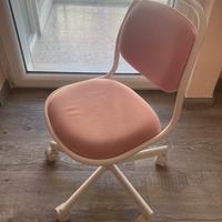 Sedia ikea rosa