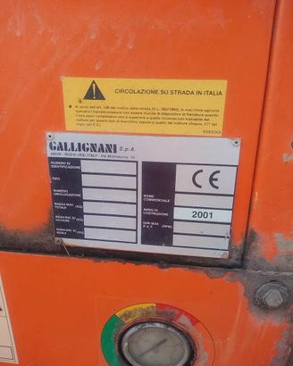 Rotopressa gallignani 8600 anno 2001