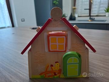 fattoria in legno con incastri 