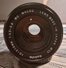 Obiettivo per Pentax Haking 70-210 Macro Zoom