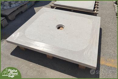 Piatto Doccia in Marmo di Trani cm. 100x90x4 h.
