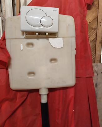 vaschetta incassoGeberit più staffa wc sospeso 