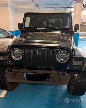 Parauti porta vericello jeep wrangler