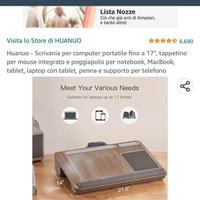 Supporto universale per pc, tablet e telefon