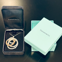 Pendente Tiffany a cerchi grandi intrecciati