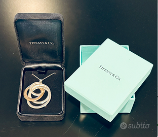 Pendente Tiffany a cerchi grandi intrecciati