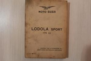 Manuale Manutenzione GUZZI LODOLA SPORT 175 1958