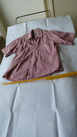 Camicia maniche corte a quadretti tg 39