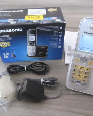 Telefono Cordless PANASONIC KX-TG6811 Dect Silver