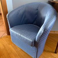 Poltrona blu