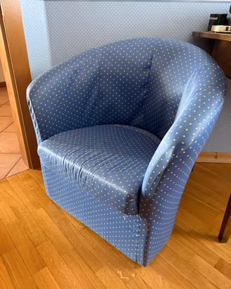 Poltrona blu