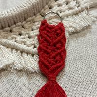 Portachiavi In macramé