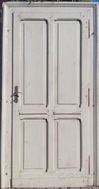 Porta antica/Vintage laccata da centro.