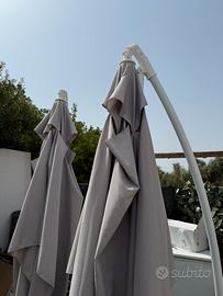 ombrelloni a braccio laterale Conforama 3x3 m