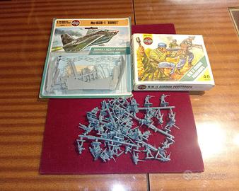 soldatini e 3 kit airfix anni 70