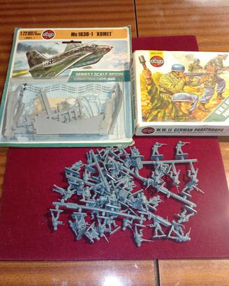 soldatini e 3 kit airfix anni 70