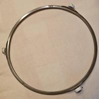 Supporto piatto girevole microonde con rotelle