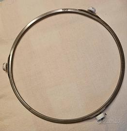 Supporto piatto girevole microonde con rotelle