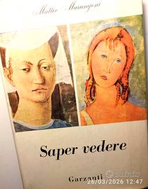 "Saper vedere  (critica d'arte)"  di M. Marangoni