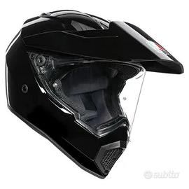 Casco AGV AX9 nero nuovo mai usato