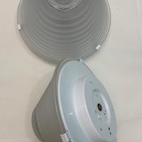 2 plafoniere Artemide Egina di Mangiarotti