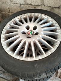 4 cerchi in lega alfa romeo gommati