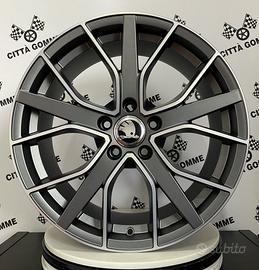 CERCHI IN LEGA SKODA KAROQ KODIAQ OCTAVIA YETI 18