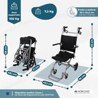 Sedia Rotelle Seggiolino per Anziani