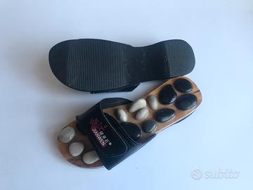 ciabatte massaggianti con pietre