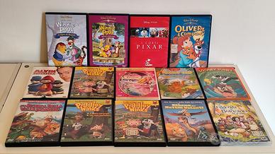 LOTTO di n.14 DVD film  animazione 