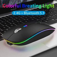 Mouse Senza Fili Bluetooth ricaricabile