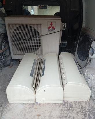 condizionatore trial Mitsubishi usato gas r410