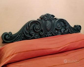 Testiera letto in legno