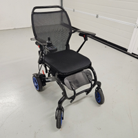 Carrozzina elettrica pieghevole Reamed Q50R Carbon