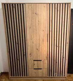Armadio 3 ante Garnero 155×200 cm | Già smontato