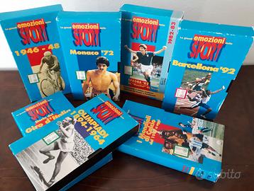 36 VHS “Le grandi emozioni dello SPORT