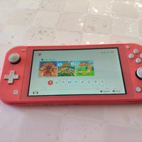 Nintendo switch lite rosa