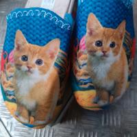ciabatte donna con gattino 