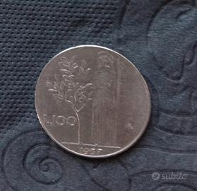 100 lire moneta 1957
