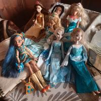 lotto barbie principesse disney e cleo de nile