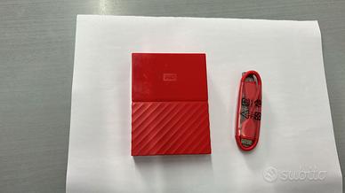 HD Western Digital My Passport 4tb arancione