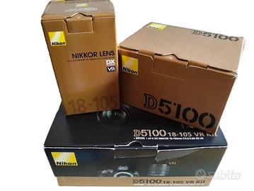 Nikon D5100 + Nikkor 18-105mm VR