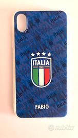 Cover iPhone X - Ufficiale Italia FIGC - Personali