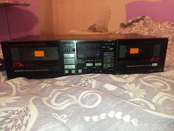 Doppia Piastra a Cassette Sansui D-75CW - Vintage