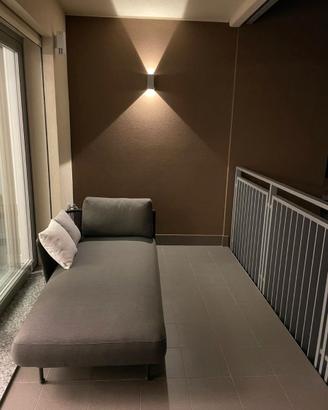 Divano Lounge da Esterno TALENTI Coral Antracite