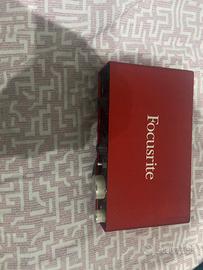 interfaccia audio Focusrite Scarlett