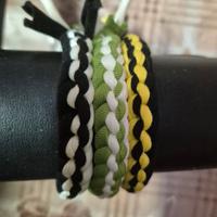  3 braccialetti intrecciati 
