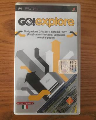 GO EXPLORE PSP PAL con mappe ITALIA (solo CD)
