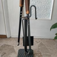 Attrezzi per il caminetto 